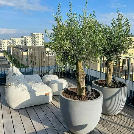 Penthouse With Rooftop Terrace Near Havnevigen * كوبنهاجن