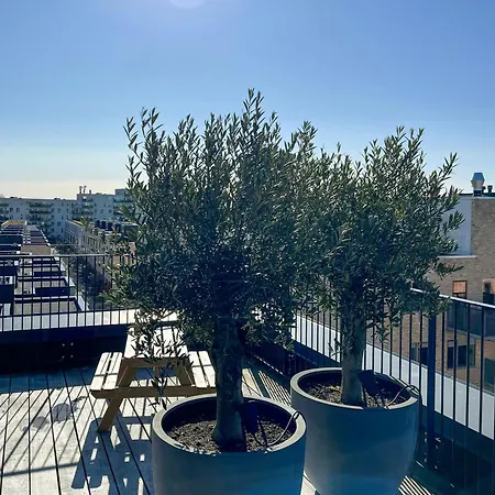 Penthouse With Rooftop Terrace Near Havnevigen Leilighet